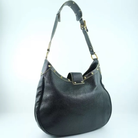 ✨RARE✨ LOUIS VUITTON SHOULDER BAG SUHALI SHEEPS LEATHER - Picture 5 of 16